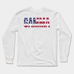 Gamma American Long Sleeve T-Shirt